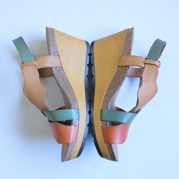 Wanda Panda Genuine Leather Sandals, Size 38 *Made in Spain - Picture 4 of 9